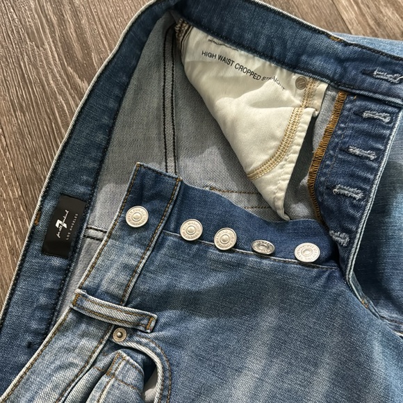 NWOT 7 For All Mankind Jeans - Picture 4 of 9